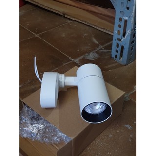 ( COMBO 03 ) Đế Ray Gắn 1 Đèn Rọi Ray Rọi Tranh Spotlight có sẵn dây điện 220V Thay Thế Thanh Trượt