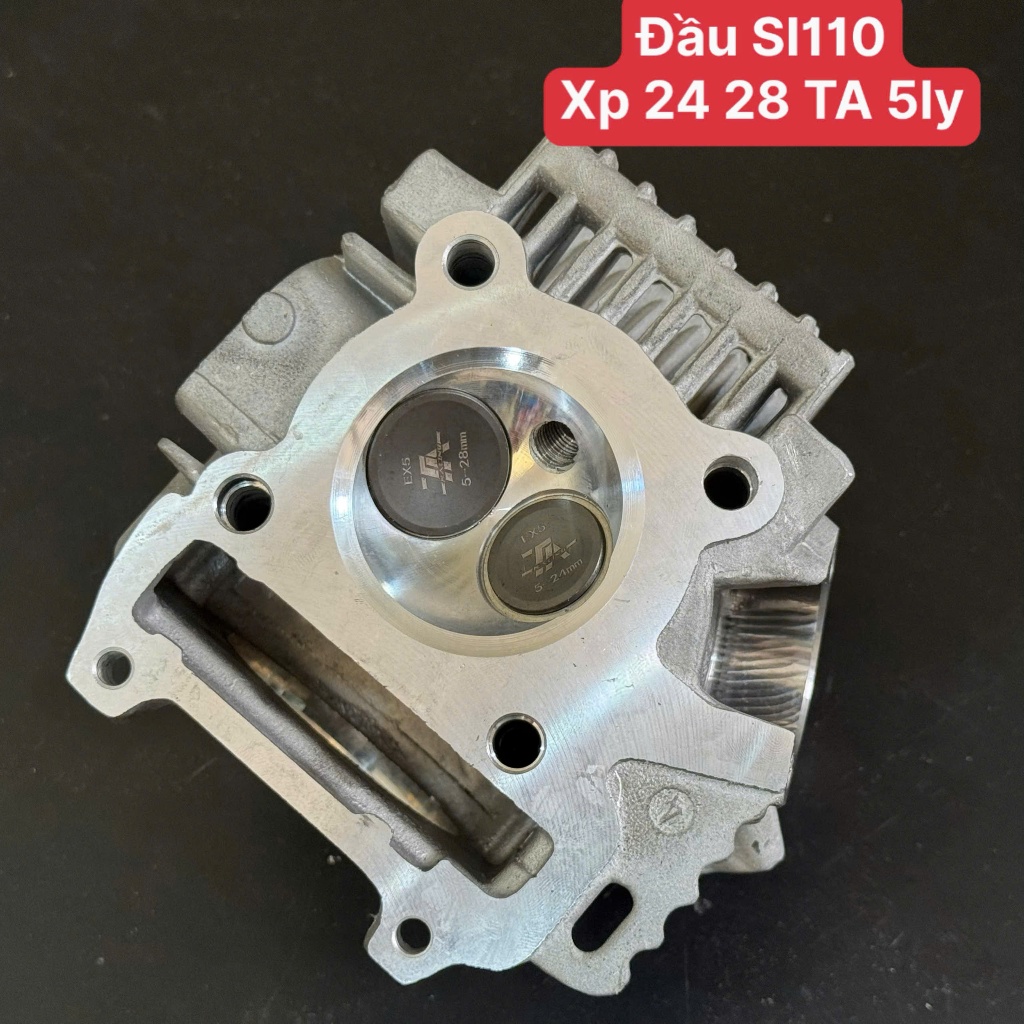 Vỏ Đầu SIRIUS110 Xăng cơ LÊN  xupap 5ly 54 56 SIRIUS 110 JUPITER110 GRAVITA110