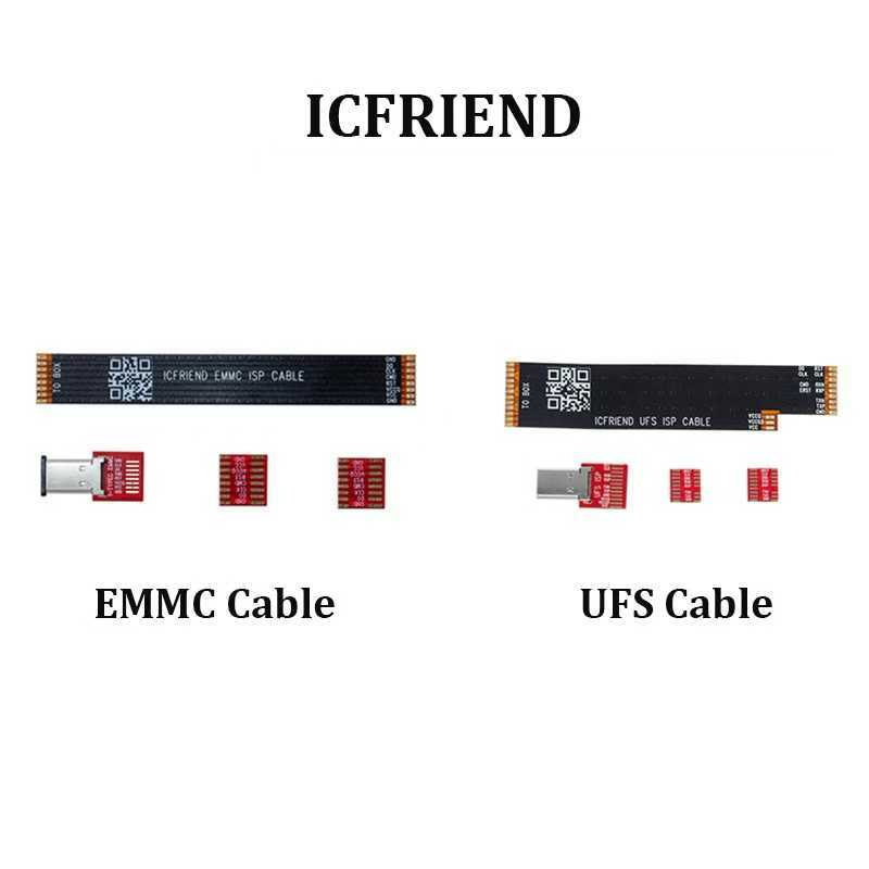 Cáp EMMC, UFS ICFriend cho các loại box độ cổng type-c (Mipi, F64, JTAG, UFI, Medusa)