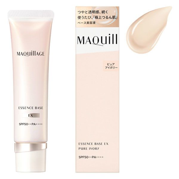Kem Lót Dưỡng Da Mịn Màng MAQuillAGE Essence Base EX Pure Ivory SPF50+ PA++++ (30g) Makeup Base