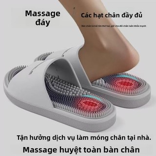 【Chất lượng cao】 Giày dép xoa bóp ngoài trời Unisex Mùa hè Phản xạ chân chống trượt