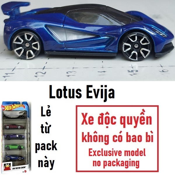 Xe mô hình Hot Wheels Lotus Evija