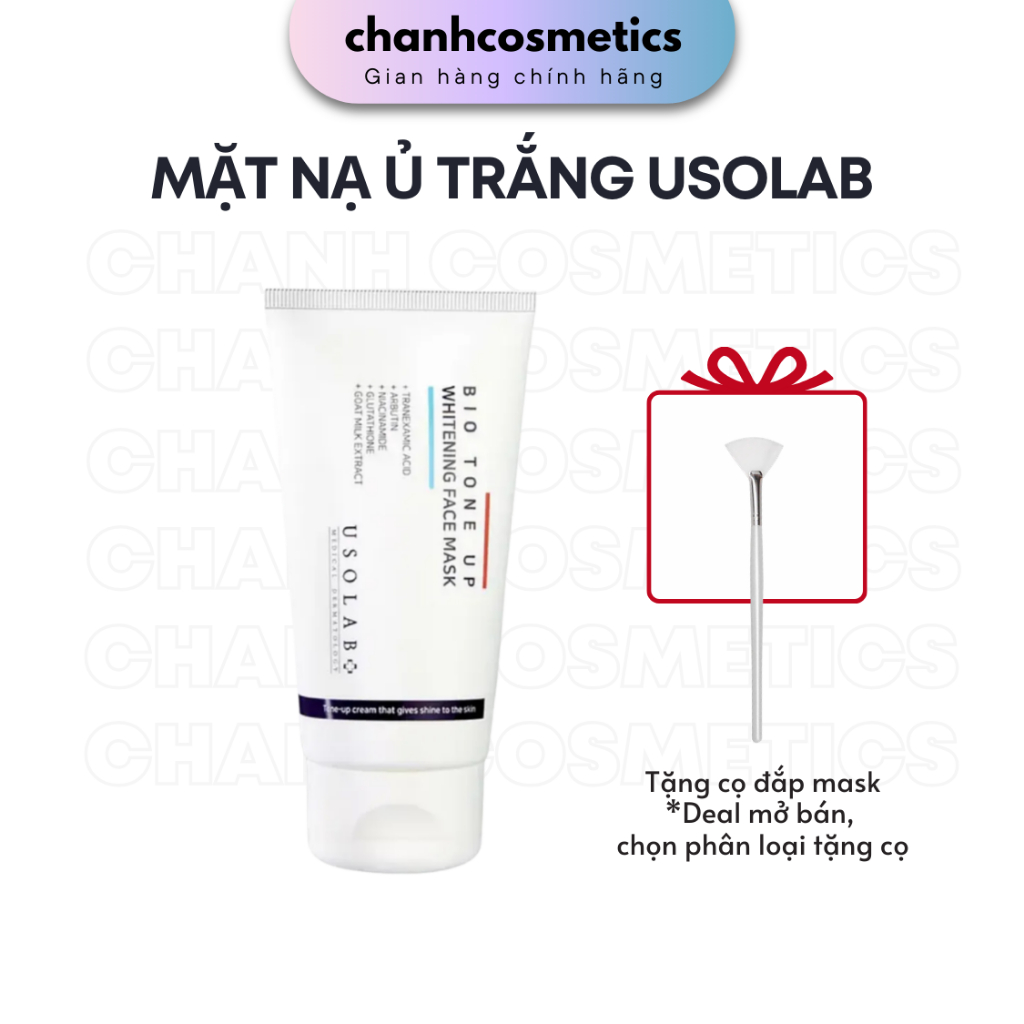 [DEAL MỞ BÁN] Kem Ủ Trắng Mặt Usolab Bio Tone Up Whitening Face Mask CHANH COSMETICS