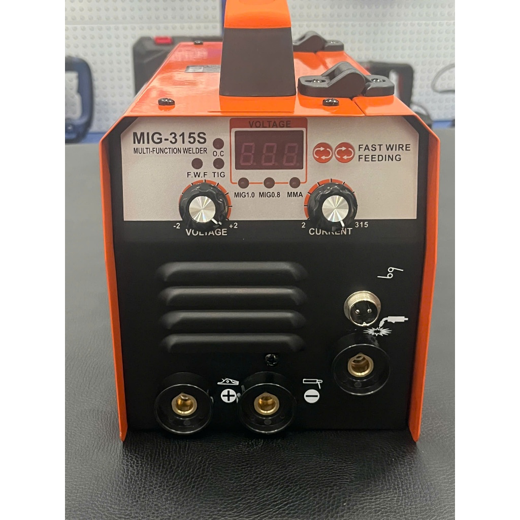 (TẶNG 2 CUỘN DÂY)Máy hàn mig không khí cộng que 315 công suất 31500W chinh hãng của nhà nakata,benza