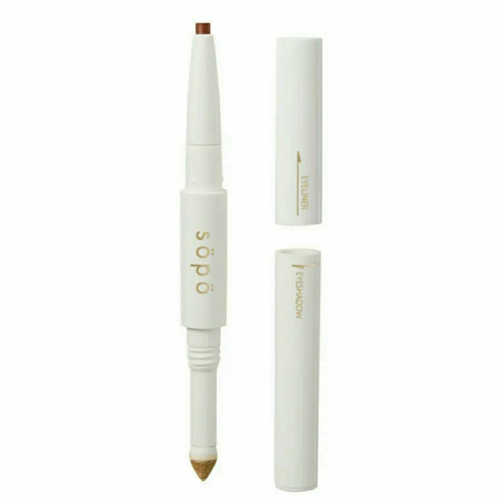 chì kẻ phấn mắt 2in1 Sopo Nhật 06 grey