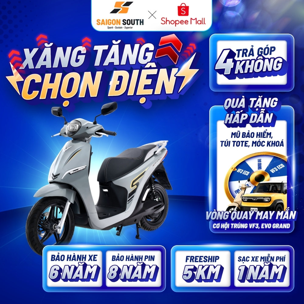 VinFast Feliz Neo - Xe máy điện thông minh, pin Lithium LFP 2.0 kWh, 5 màu trẻ trung