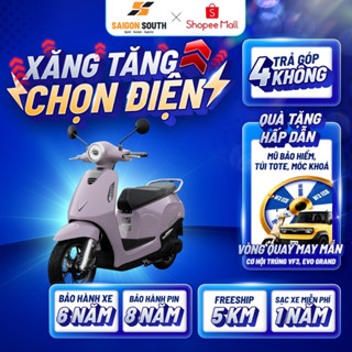 [NHẬN TẠI HCM] Xe Máy Điện VinFast Evo Grand Lite - 50cc  - Góp 0%