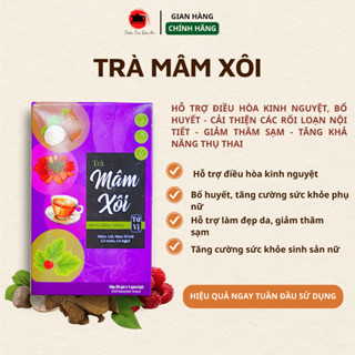 Trà Mâm Xôi Thảo Mộc – Hỗ Trợ Nội Tiết Tố Nữ, Điều Hòa Kinh Nguyệt, Đẹp Da, Hỗ Trợ Sức Khỏe Sinh Sản | Tiệm Trà Bảo An