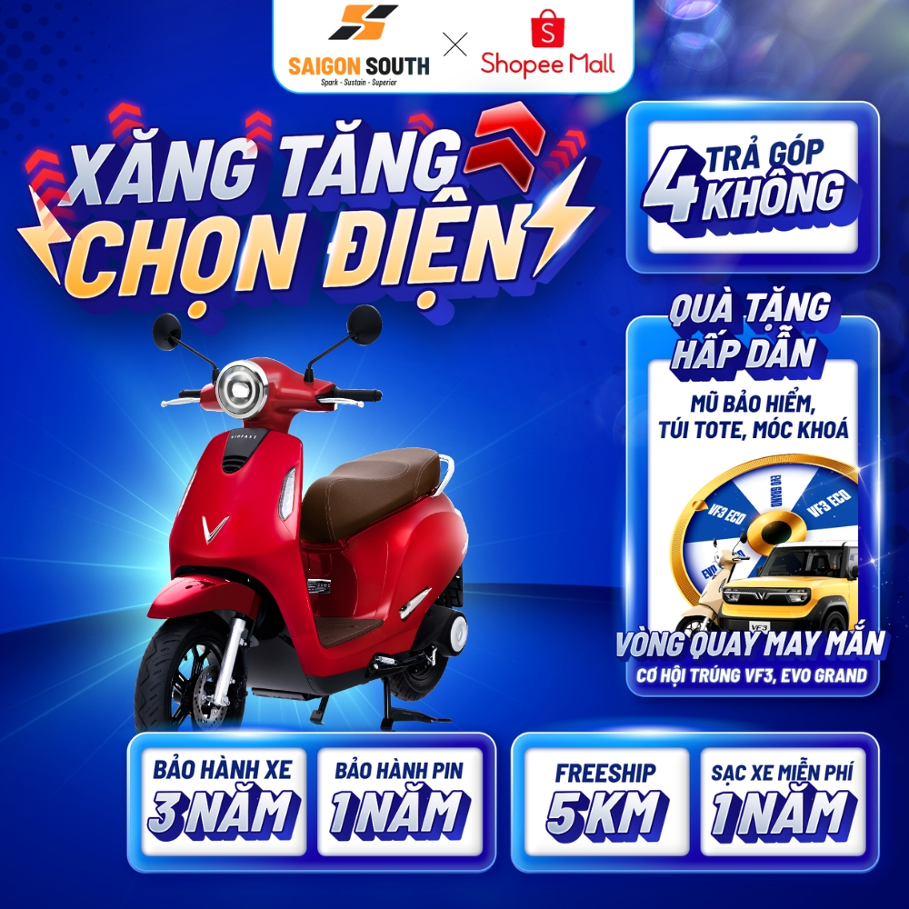 [NHẬN TẠI HCM] Xe Máy Điện VinFast Evo Lite Neo - Góp 0%
