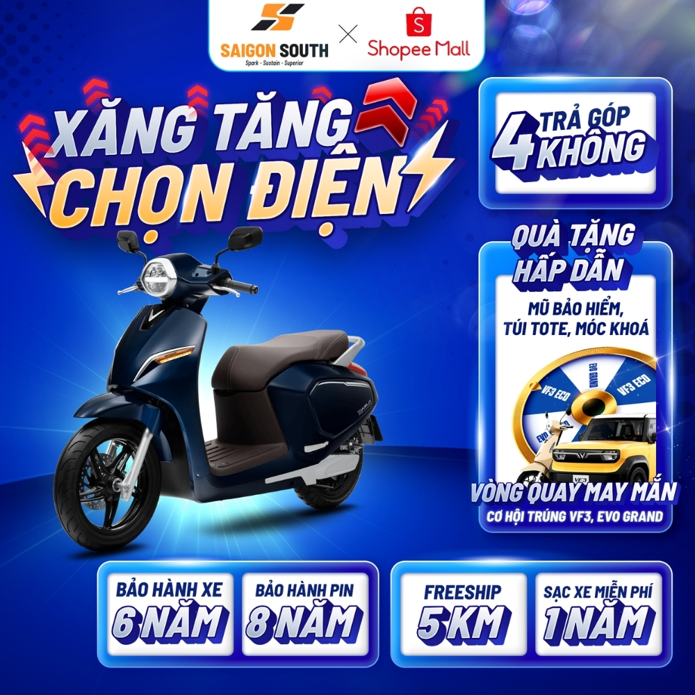 [NHẬN TẠI HCM] Xe Máy Điện VinFast KLARA S2