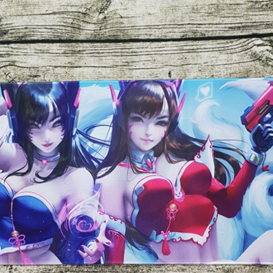 Lót chuột Ahri vs DVA (60x30cm)