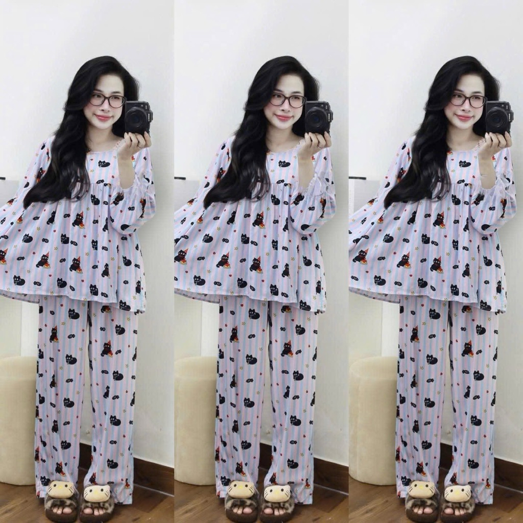 Babydoll tole tay dài