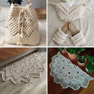 [Size 5mm] 10m dây macrame 5mm màu ngà