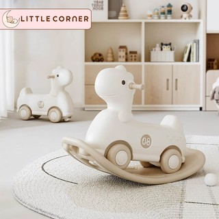 [Hỏa tốc] Ngựa bập bênh 3in1 Babyviva, kết hợp xe chòi chân, ván thăng bằng cho bé, nhựa nguyên sinh