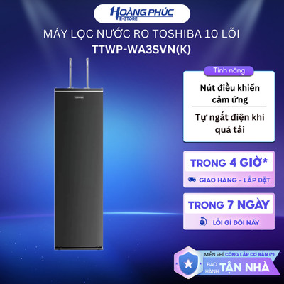 Máy Lọc Nước Ro Toshiba Nóng Nguội Lạnh 10 lõi TWP-WA3SVN(K) {Ship HCM 0Đ}