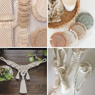 [Size 5mm] 10m dây macrame 5mm màu ngà