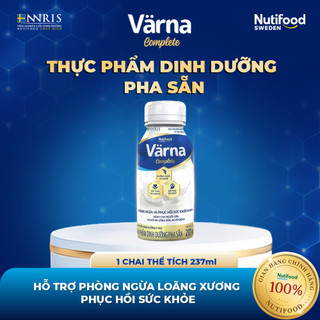 Sữa Bột Pha Sẵn Varna Complete (237ml) - Hỗ Trợ Cải Thiện Xương Khớp - Phục Hồi Nhanh
