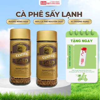 [MỚI] Cà Phê Sấy Lạnh Robusta Coffee Gold Perfect Bản F&B | 100% Cà Phê Robusta Không Đường, Ít Calo