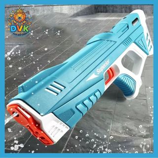 [DVK] Đồ Chơi Phun Nước SFT Cho Bé, Tự Hút Nước, Dùng Pin Sạc, Bắn Xa 10m, Đồ Chơi Hồ Bơi Mùa Hè