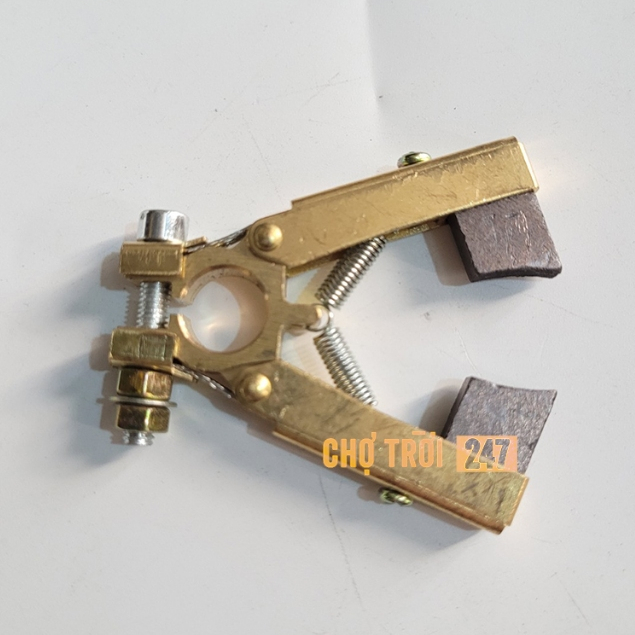 Giá đỡ chổi than đôi chất liệu đồng được sử dụng cho các vành góp, cổ góp điện (kích thước 6mmx12mm)
