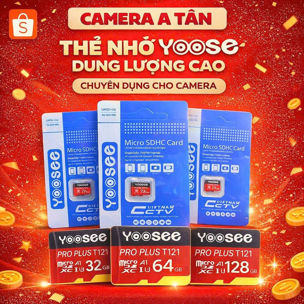 Thẻ nhớ chuyên dụng cho camera wifi YOOSEE/IMOU Camera 32gb, 64gb, 128gb- Hàng Chính Hãng