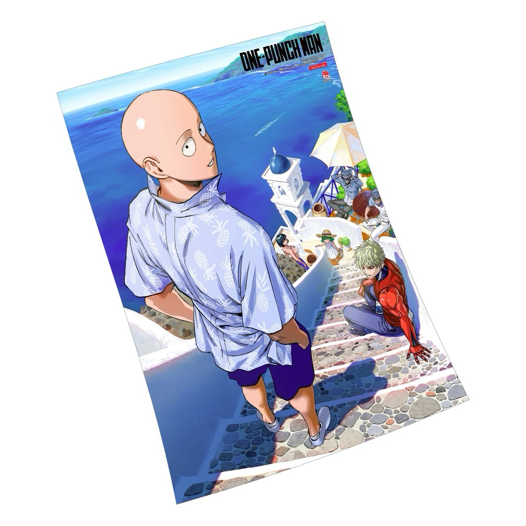 Phụ Kiện | Poster One Punch Man 30 + Ống - NXB KIM ĐỒNG