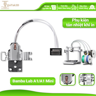 UniTak3D in 3D Bộ Lắp Ráp Gia Nhiệt Đầu Nóng Nâng Cấp for Bambu Lab A1/A1 Mini Kẹp cố định nhanh 3D195