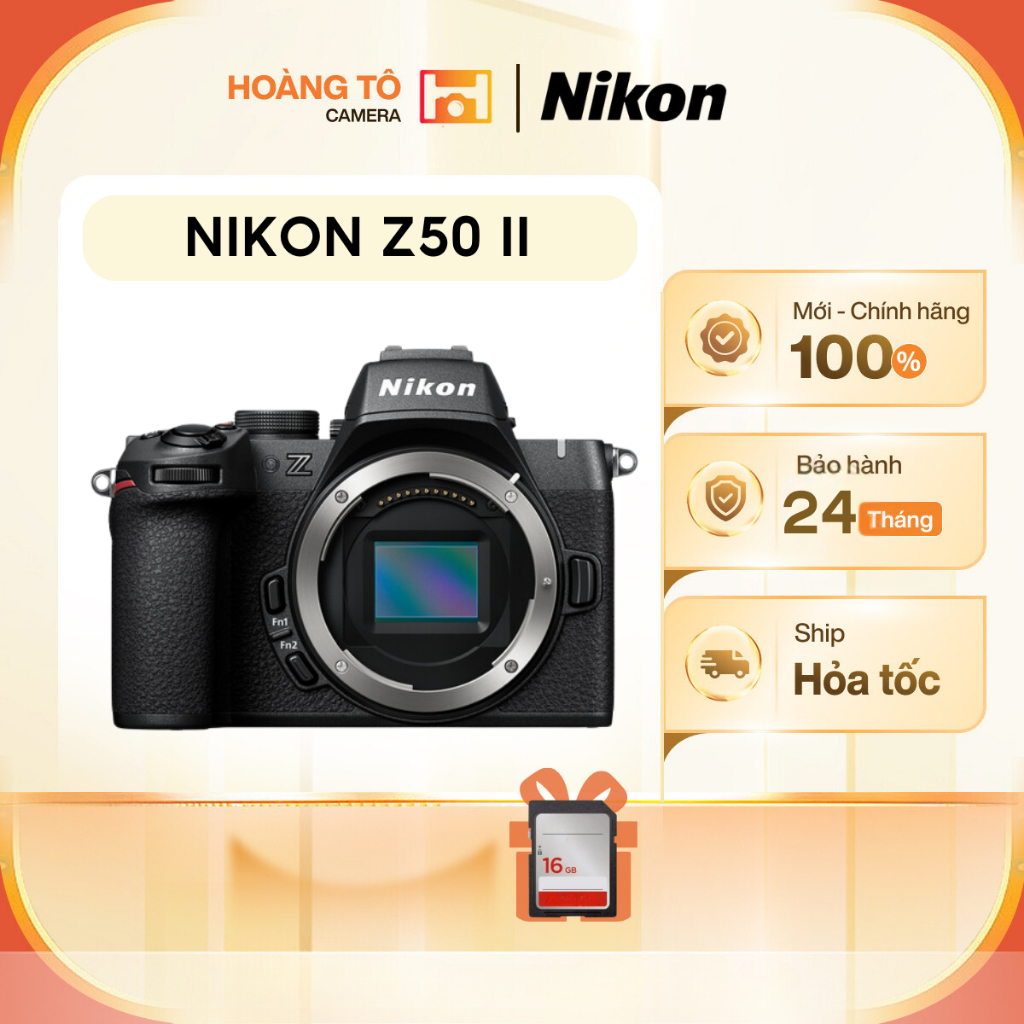 Máy ảnh Nikon Z50 II  Z50 mark II [ Mới chính hãng ]