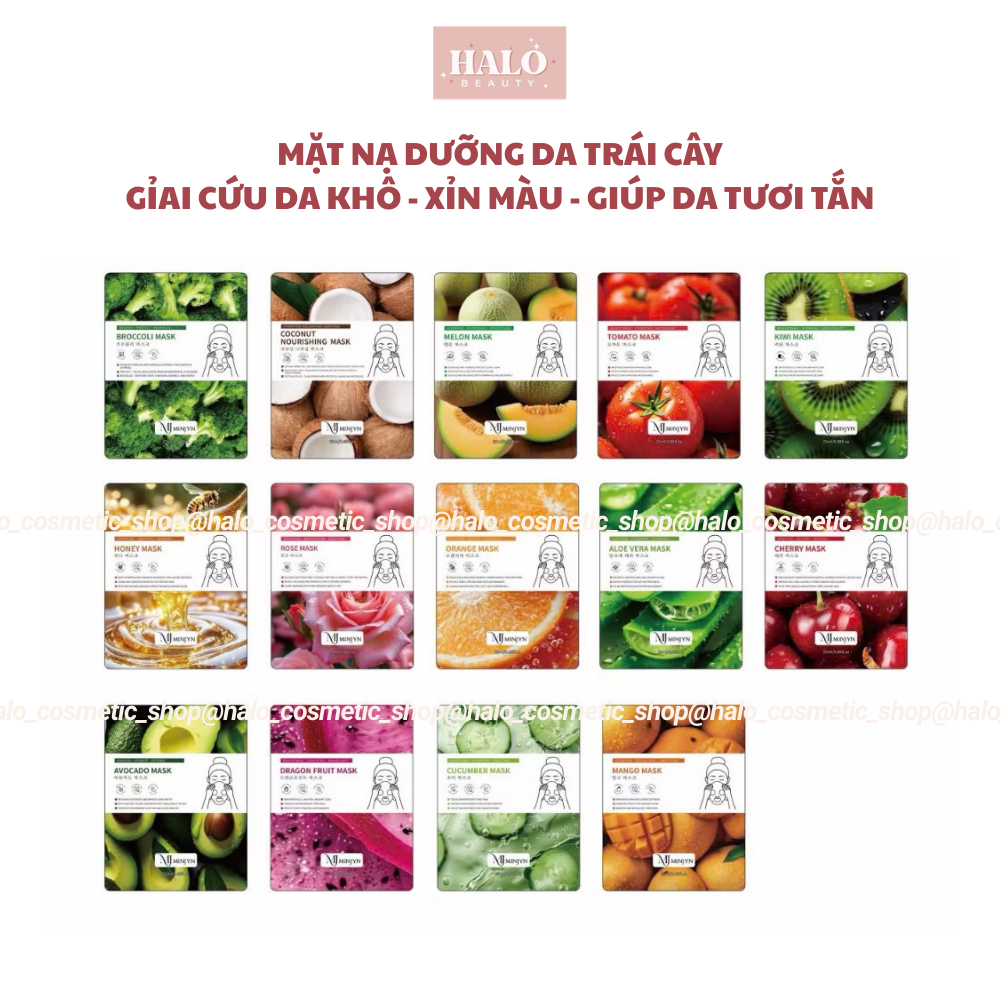 TẶNG KÈM NGẪU NHIÊN K BÁN 1 Mặt nạ trắng da dưỡng da mờ thâm nám làm căng da chống lão hoá