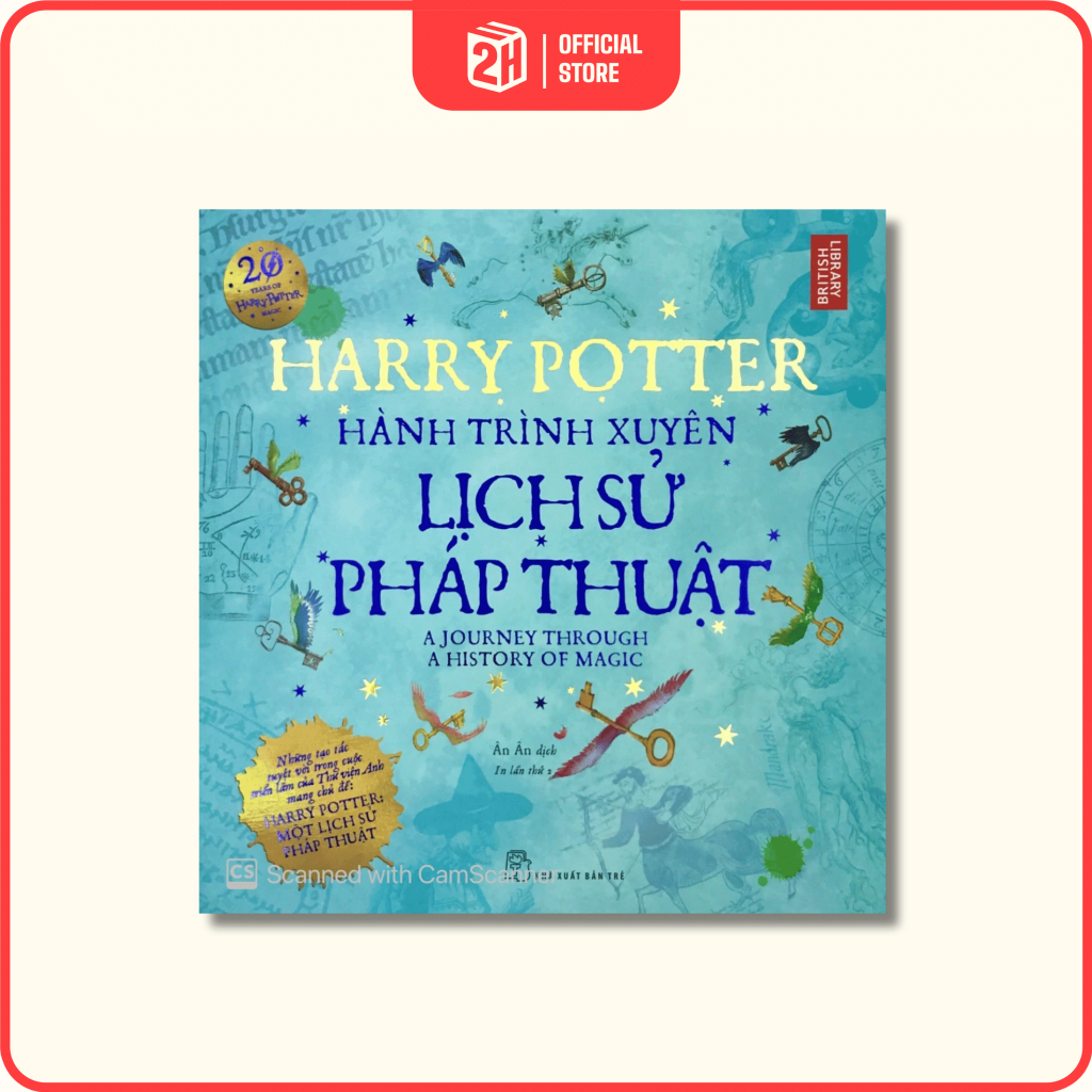 Sách - Harry Potter Hành Trình Xuyên Lịch Sử Pháp Thuật - 2H Books