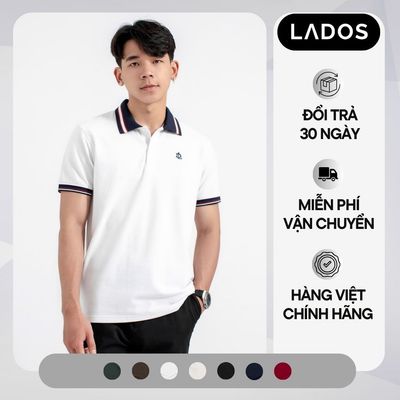 Áo Thun Polo Công Sở Nam LADOS-29190 Chất Cá Sấu CVC Cao Cấp Mềm Mát, Form Regular Fit Dễ Phối Đồ
