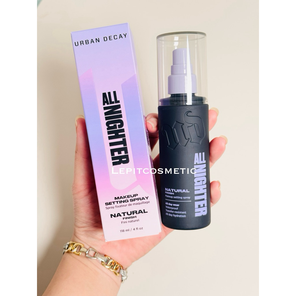 [Mẫu Mới] Xịt khoá nền giữ lớp make up Urban Decay All Nighter Long Lasting Make Up Setting Spray - 