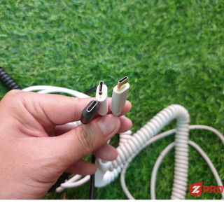 Dây cáp USB Type-C Xoắn Dài Gần 2M