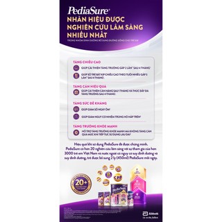 Sữa bột Abbott Pediasure Lon 380g/800g