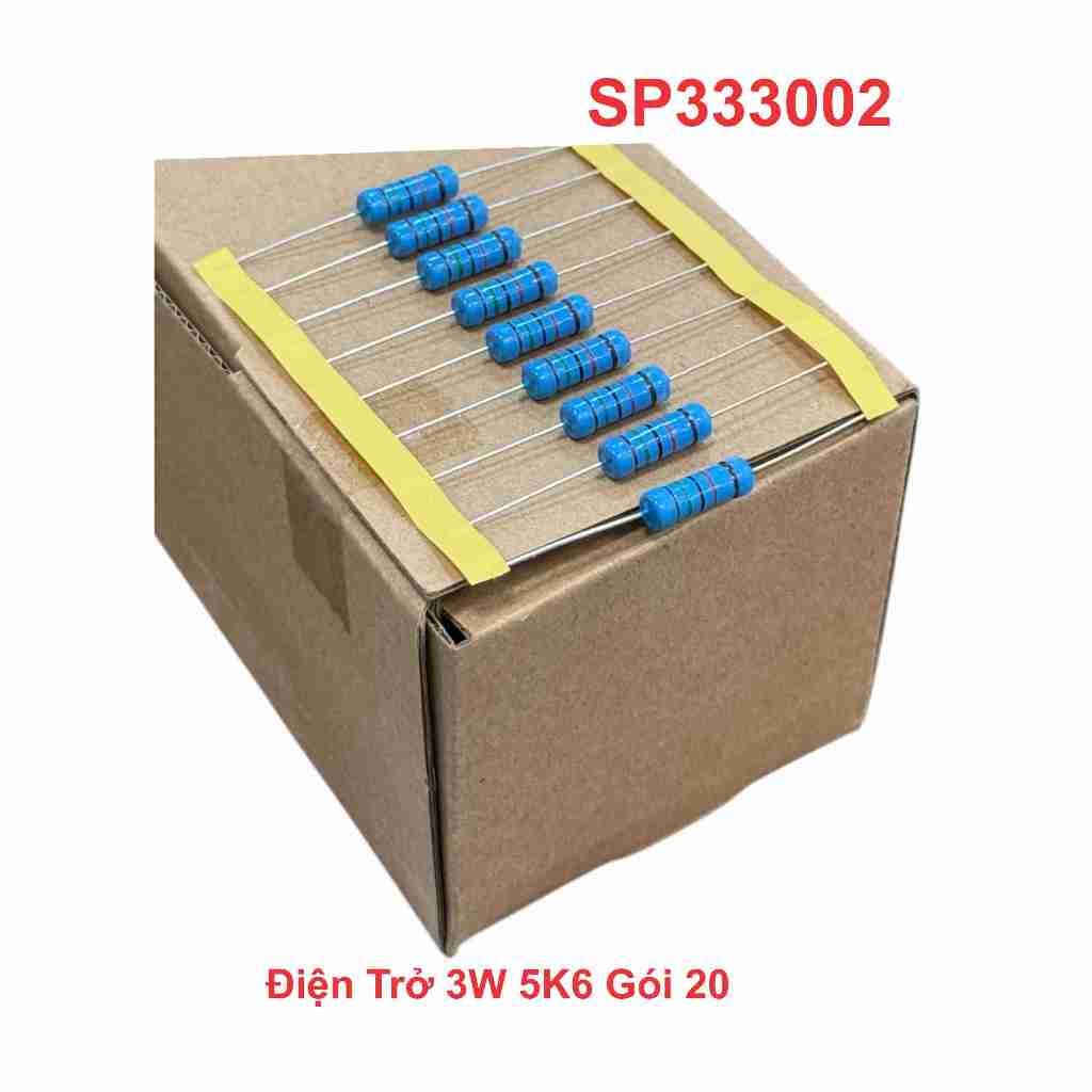 Điện Trở 3W 5K6 Gói 20