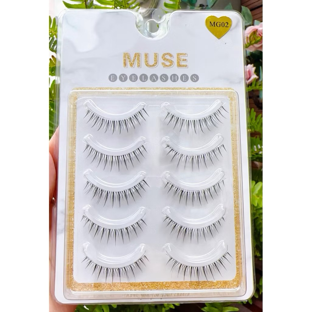 Mi Giả MUSE MG02 – Mi Gân Trong Tự Nhiên, Nhẹ Mắt - HIỀN MI