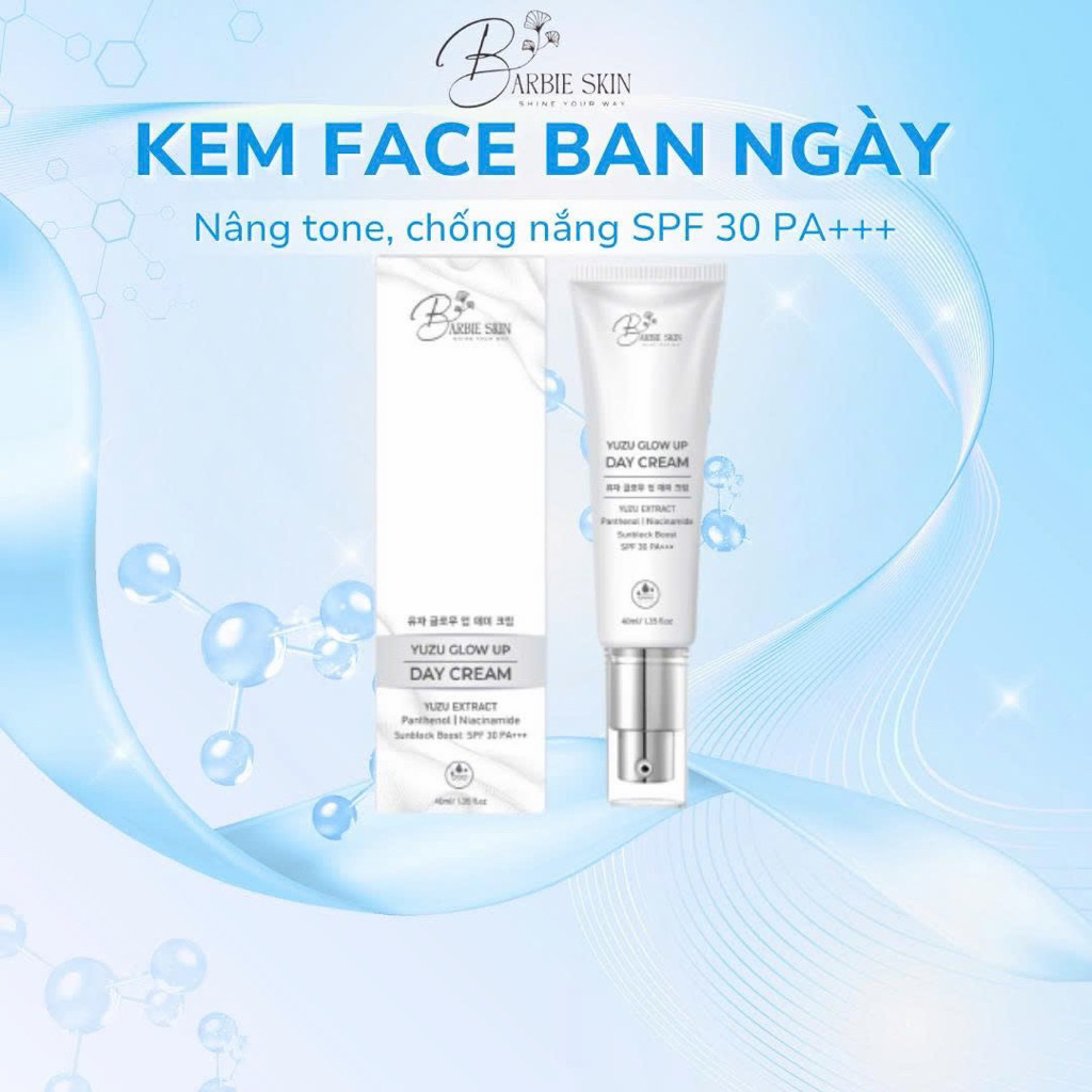 KEM FACE NGÀY YUZU GLOW UP – BARBIE SKIN [BAYLASKIN]