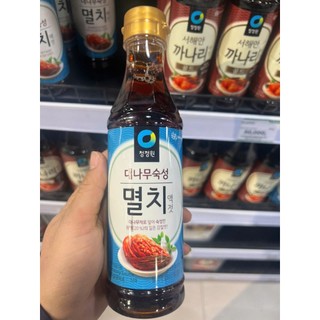 Nước mắm cá cơm hàn quốc muối kim chi 500g - 멸치 액젓