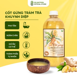 Cốt Gừng Tràm Khuynh Diệp Siêu Đặc - Nước Cốt Gừng ngâm chân, pha tắm cho bé