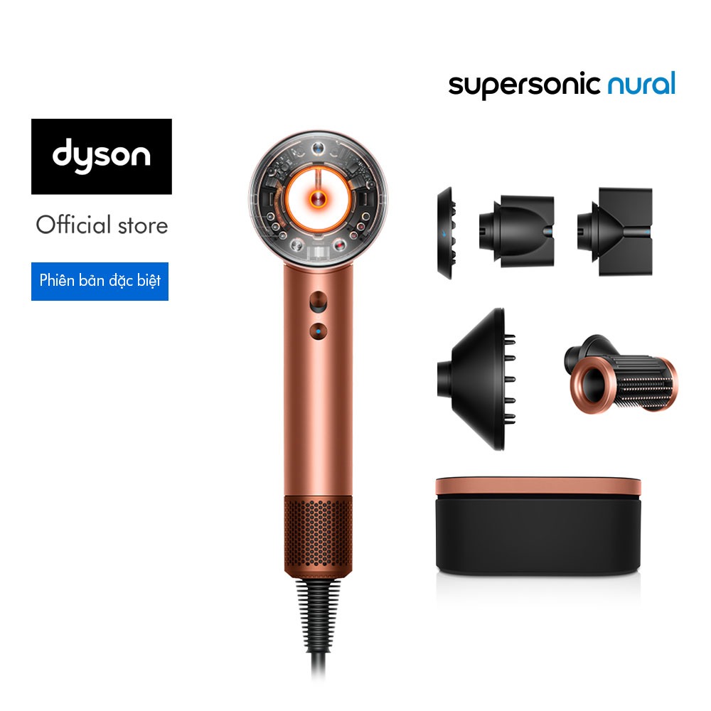 Máy sấy tóc Dyson Supersonic Nural ™ HD16 (Amber silk/Pink champagne)