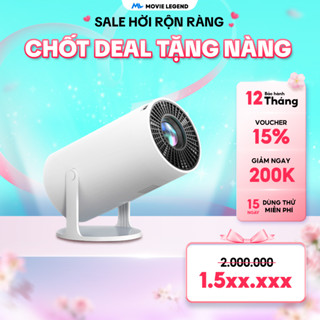 [ CHÍNH HÃNG ] Máy Chiếu Mini S6 HD - Máy Chiếu Movie Legend - Kích Thước Chiếu Lớn, Lấy Nét Từ Xa