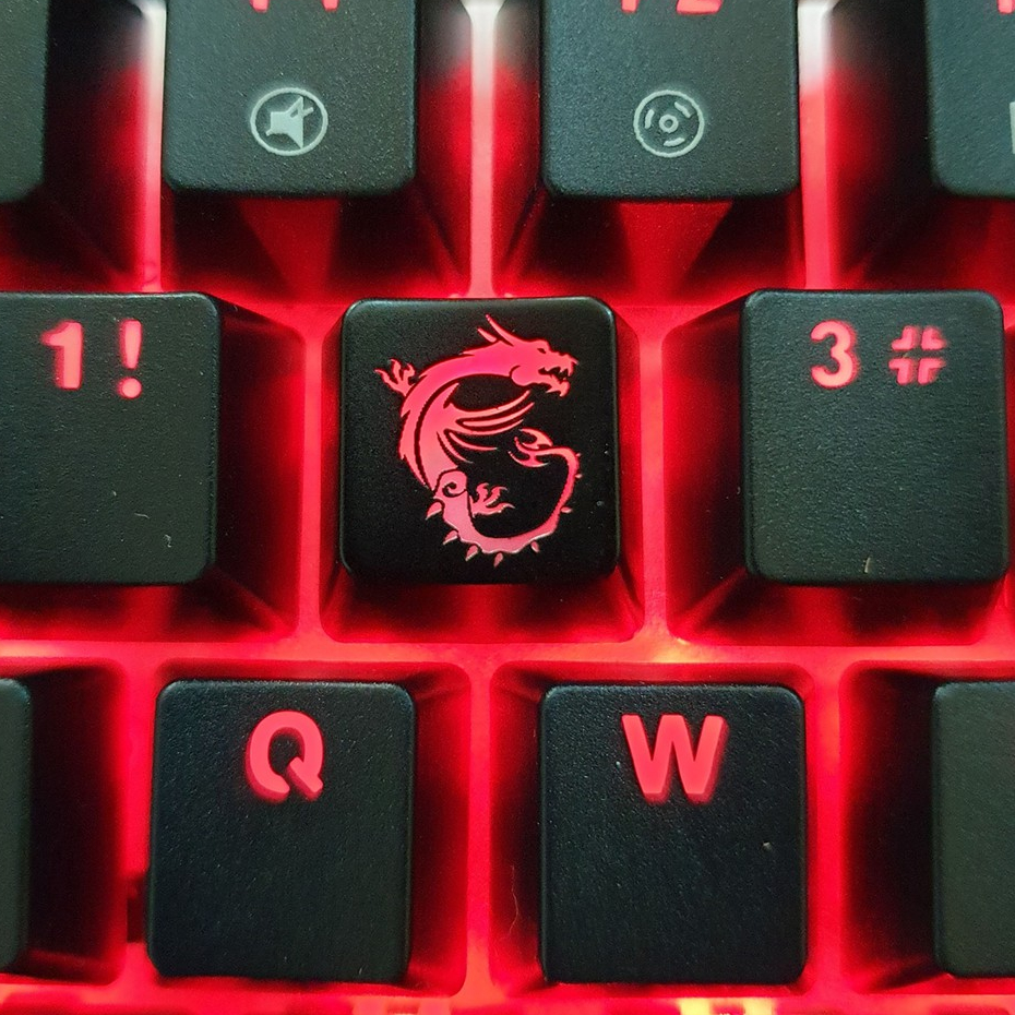 Keycap MSI Logo dùng gắn cho bàn phím cơ