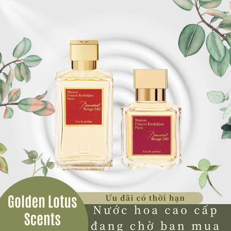 [ Fullseal ] Nước Hoa Nữ Authentic MFK Baccarat Rouge 540 EDP 70ml&200ml