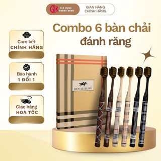 COMBO 6 Bàn Chải Đánh Răng Lông Mềm
