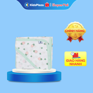 Khăn ủ xô có mũ KidsPlaza TM 4 lớp