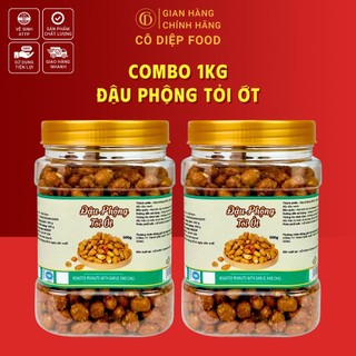 2KG Đậu Phộng Mix 2 Vị [1KG Đậu Phộng Tỏi Ớt L1 + 1KG Đậu Phộng Cốt Dừa L1](Đầy Đủ Hồ Sơ Công Bố & Kiểm Nghiệm Sản Phẩm)
