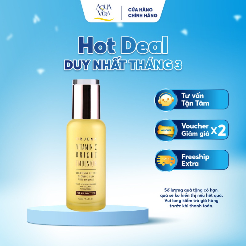 Sữa dưỡng Orjena Vitamin C làm sáng da 100ML