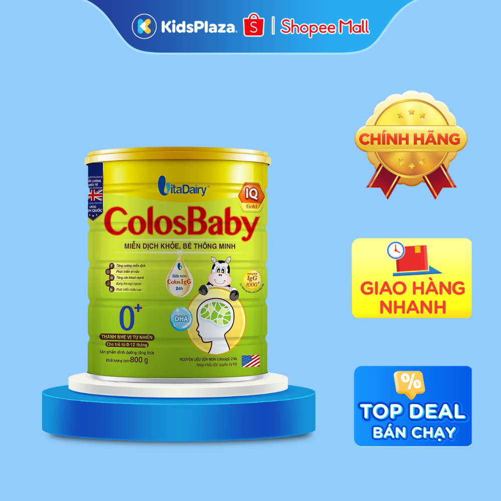 Sữa bột ColosBaby IQ Gold cho bé (800g)
