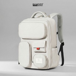 Balo Nam Nữ Bamozo Signature Balo Thời Trang Unisex Đa Năng Đi Học Đi Làm Chống Thấm Nước Có Cổng Sạc Dự Phòng_BL06