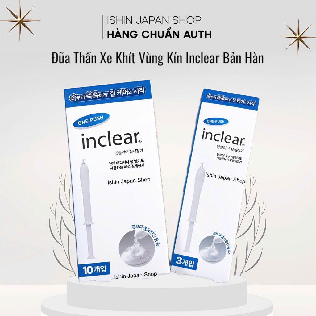 Đũa Thần Se Khít Vùng Kín INCLEAR dung dịch vệ sinh Bản Hàn